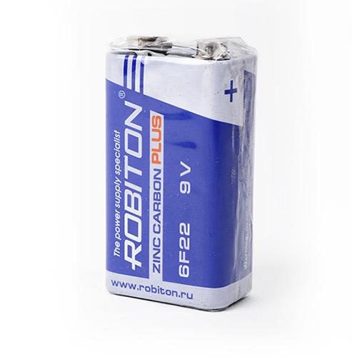 Батарея 9V КРОНА 6F22 (ROBITON PLUS) 