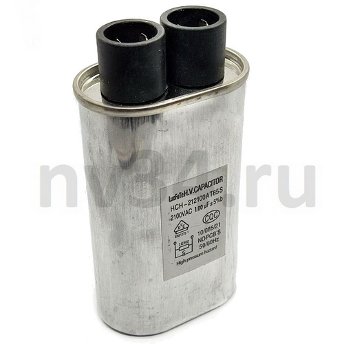 Конд-р 1,00µF 2100V 