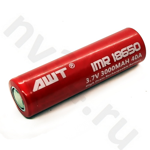 Аккумулятор Li-ion 3,7v 18650 3000mah 30A INR 