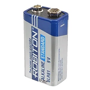 Батарея 9V КРОНА 6LR61 (ROBITON STANDART) 