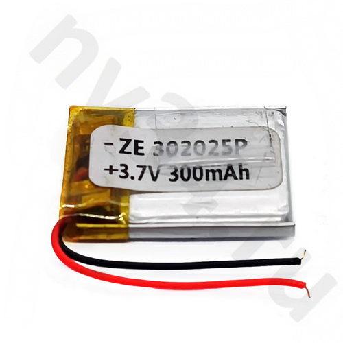 Аккумулятор Li-pol 3,7V 3,0*20*25 110mah 