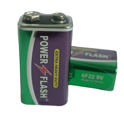 Батарея 9V КРОНА 6F22 POWER FLASH