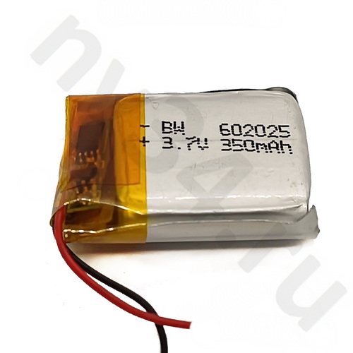 Аккумулятор Li-pol 3,7V 6,0*20*25 250mah