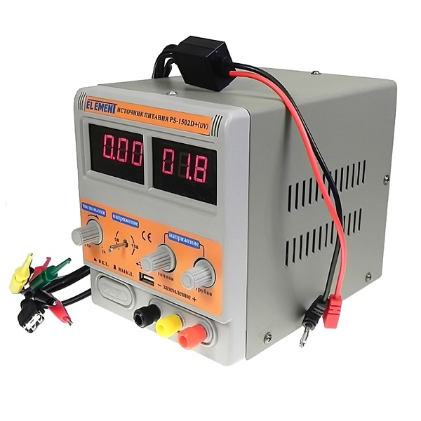 БП. ELEMENT 1502D+ (USB вых) 