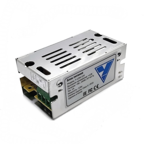 Блок питания 12V 1A 12W IP20
