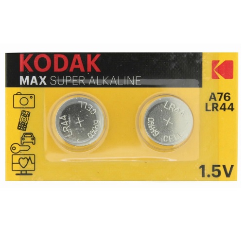 Батарея 1,5V LR44 (357A, V357, AG13,..) KODAK
