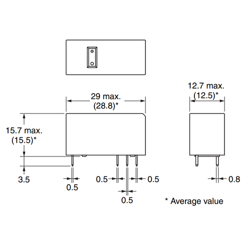 Реле 24VDC /G2RL124DC 