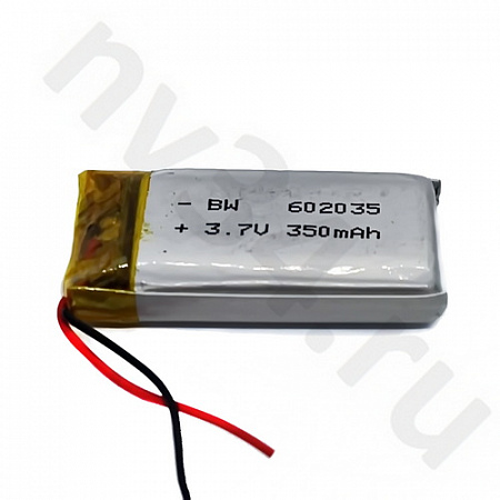 Аккумулятор Li-pol 3,7V 6,0*20*35 450mah 