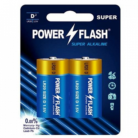 Батарея 1,5V D (LR20) Алкалиновая PF