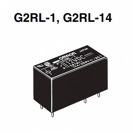 Реле 12VDC /G2RL1412DC (G2RL112DC)