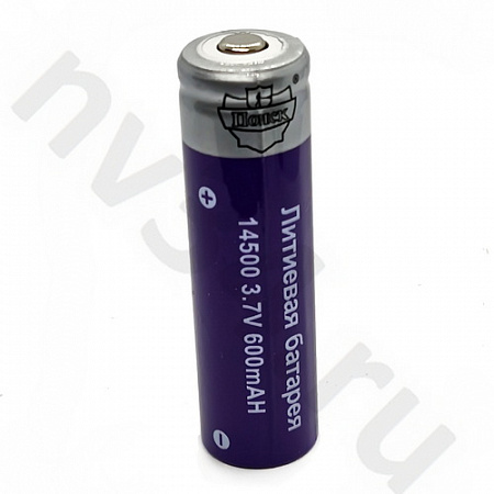 Аккумулятор Li-ion 3,7v 14500 600mah 