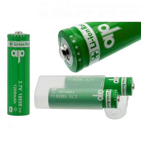 Аккумулятор Li-ion 3,7v 18650 1200mah AP4500