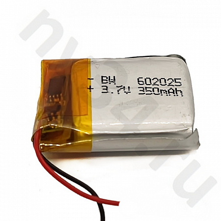 Аккумулятор Li-pol 3,7V 6,0*20*25 250mah