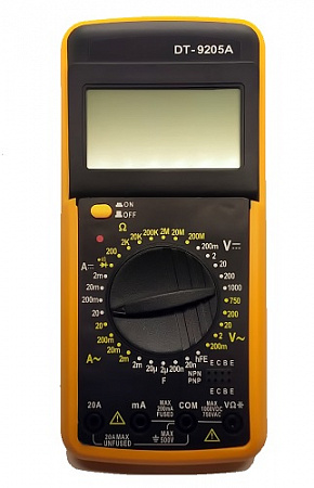 Мультиметр DT-9205A 2ААА