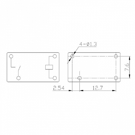 Реле 24VDC /SRSB-24VDC-SL-A = SJ-S-124DM