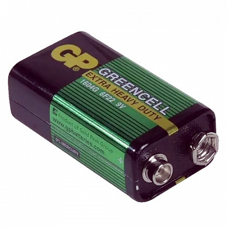 Батарея 9V КРОНА 6F22 (GP) GREENCELL