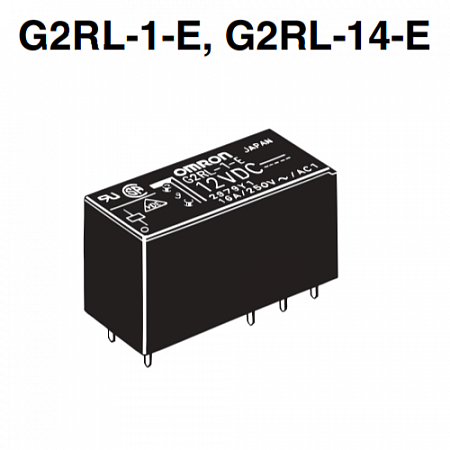 Реле 12VDC /G2RL1E12DC (G2RL14E12DC) 
