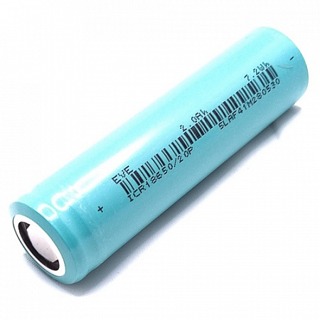 Аккумулятор Li-ion 3,7v 18650 2000mah 20А EVE