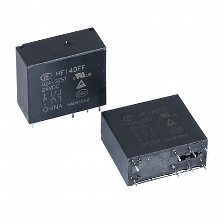 Реле 24VDC /HF140FF/024-2ZT