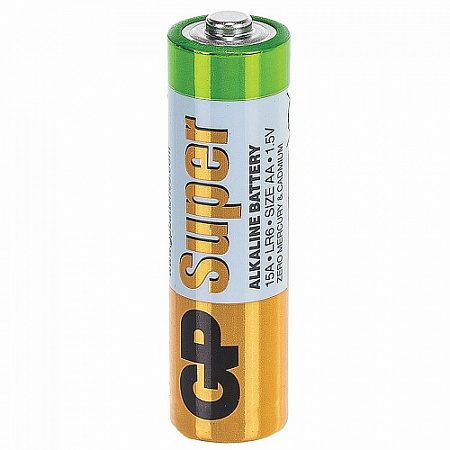 Батарея 1,5V AA (LR6) Алкалиновая GP 